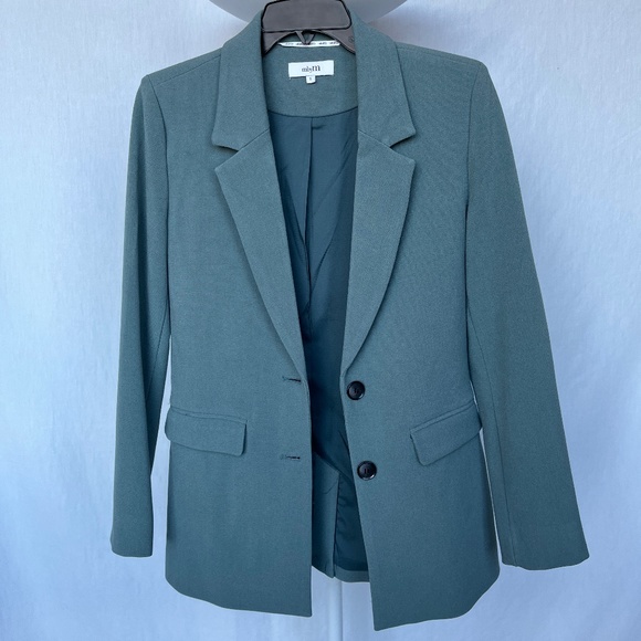 MBYM (S) 2-button light moss green blazer, BNWOT - Picture 1 of 15